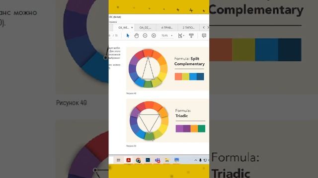 ПЯТЬ ЦВЕТОВЫХ СХЕМ /круг Иттена смотреть онлайн