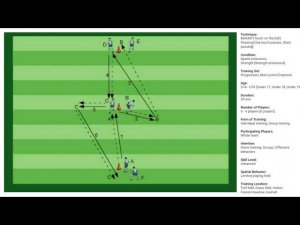 Football passing drill