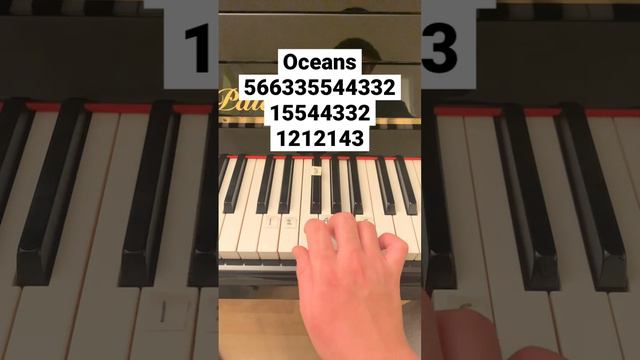 Oceans #piano #pianomusic #pianotutorial #pianocover #pianolessons #oceans #hillsongunited