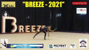 Расческина София 2010,булавы Breez 2021