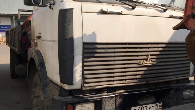 Ремонт автовышки в Москве, бурильно-крановой установкой JUNJIN