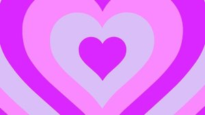 Фон сердечки ? - Радужное розовое сердечко. Y2K PARTY |  Футаж для видео монтажа.
