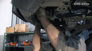 Сборка и установка АКПП на Opel Antara 3.0