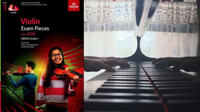 [Piano Accom] ABRSM Violin Exam Pieces from 2024 - Grade 1 B:2 [♩= 117] смотреть онлайн