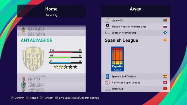 PES 2021 SEASON UPDATE - ALL CLUBS/NATIONAL TEAMS
