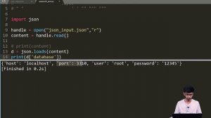 Parsing JSON files using python