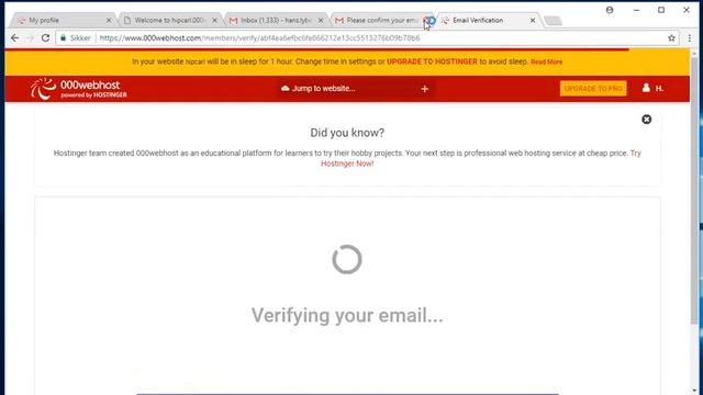 How to get completely free web hosting with PHP, FTP and MySQL enabled (000Webhost)
