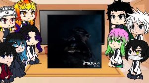 Hashiras React:Tik tok do Predador(Predador as Novo Caçador)