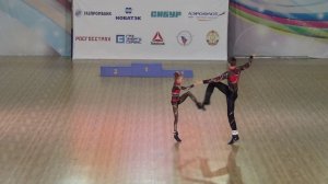 A класс - микст юниоры и юниорки Пара №107