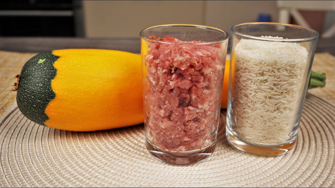 Кабачки вкуснее мяса! Гарнир оставшийся после ужина и кабачок - очень вкусный обед