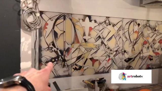 ArtRobots / Печать на стенах / Бар