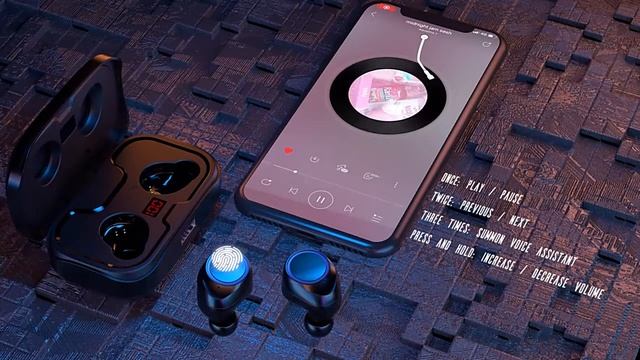 Tws bluetooth 5.0 fones de ouvido 3500mah. смотреть онлайн