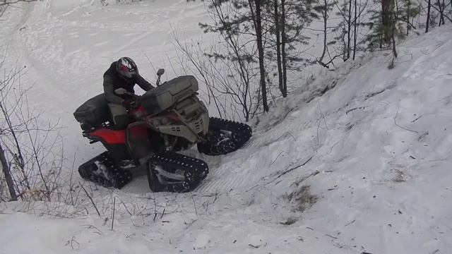 Квадроцикл динли на 800 гусеницах смотреть онлайн