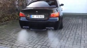Bmw m5 e60 дерзкий выхлоп