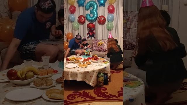 16.02.2022. Вот так мы и отпраздновали день рождения сыночка! Келешек Даниял Кенжебекович ????????? смотреть онлайн