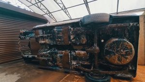 МОЙКА высокого давления перед пескоструйной обработкой? Реставрация авто Toyota Corolla 1978