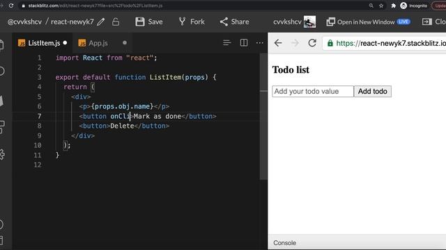 16.Todo list  part 2 using React | React crash course | In Tamil