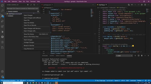 Командная работа, Pull Request, Storybook создание компонентов смотреть онлайн