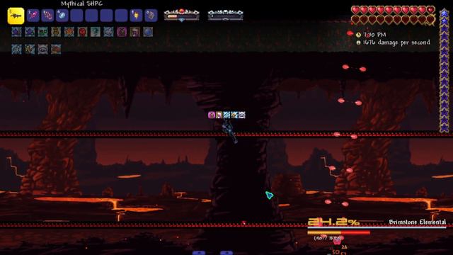 Terraria Calamity Mod Brimstone Elemental No-hit (Revengeance) смотреть онлайн