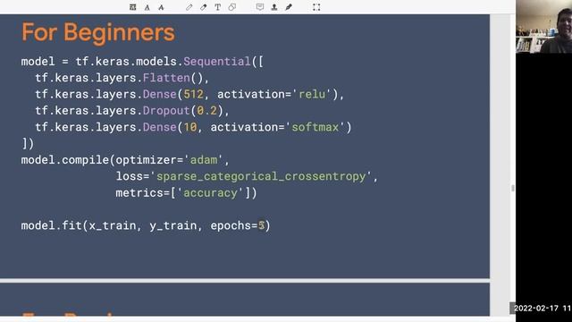Tensorflow 2.0 (introduction)