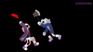 KILLER!SANS VS HORROR!SANS - stick node animation.