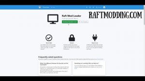 RAFT Моды в игре Raft, Mod Loader