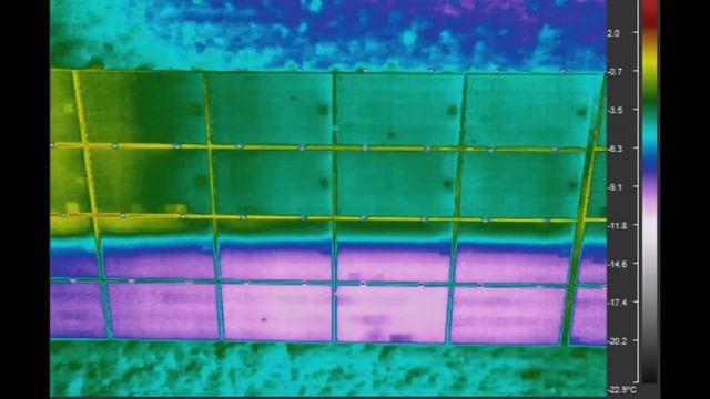 Aerial thermal inspection by UAV (Drone)