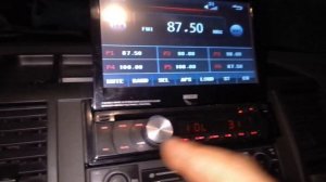 Магнитола  Mistery  MMTD-9121.  Настройка TREBLE и BASS.