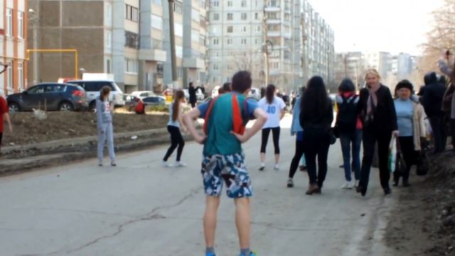 Эстафета ж/д район, 16 этап, 18.04.2015 смотреть онлайн