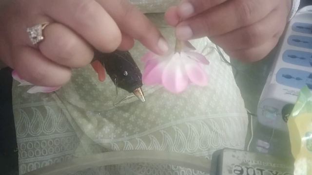 Foamiran flower open rose p2