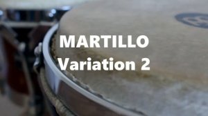 Bongo: Martillo (Basic Beat + Variationen 1, 2, & 3) - Mobiler Musikunterricht Regensburg -
