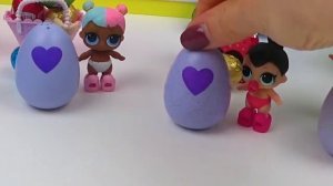 КУКЛЫ ЛОЛ ЧЕЛЛЕНДЖ куколки ищут сюрприз яйца ХЕТЧИМАЛС Мультик про Игрушки лол   TOYS AND DOLLS