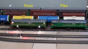 Тест тяги и ходовых М62 PIKO vs ROCO