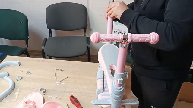 Как собрать самокат scooter smart 5 в 1 с бортиками смотреть онлайн
