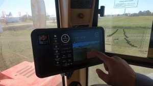 Демонстрация первой российской системы автономного вождения Кировец-Агропилот на тракторе Кировец