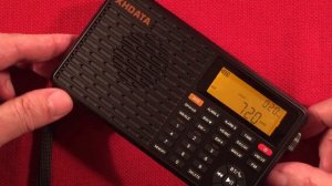 XHDATA D-109WB WX Shortwave Radio Evening MW