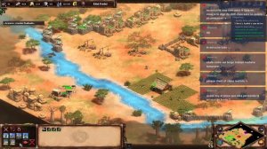 Jugando Age of Empires 2 en directo