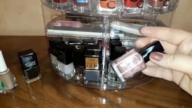 #расхламление Расхламление лаков.Органайзер Glam Caddy. смотреть онлайн