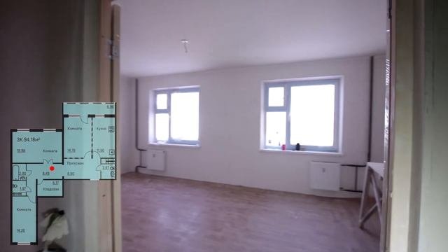 3-комн. кв. 94 кв.м., Ушакова, 15