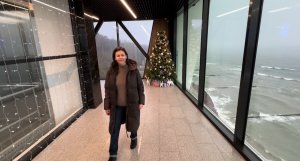 Светлогорск. Панорамный лифт. Шикарная набережная. Радуга над Балтийским морем. 30.12.2023