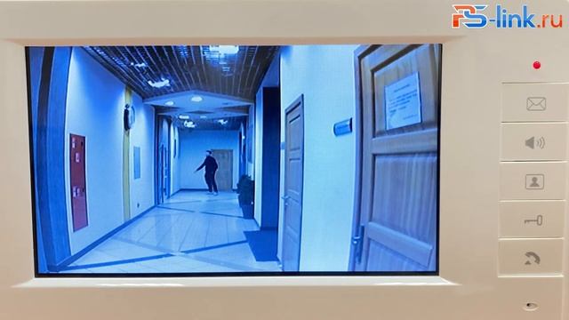 Комплект видеодомофона для квартиры, частного дома с вызывной панелью Ps-Link VD07L смотреть онлайн