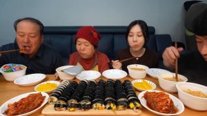 [참치김밥] 속재료 하나하나 전부 직접 만들어 먹는 참치 김밥!! (Tuna Gimbap) 요리&먹방!! - Mukbang eating show
