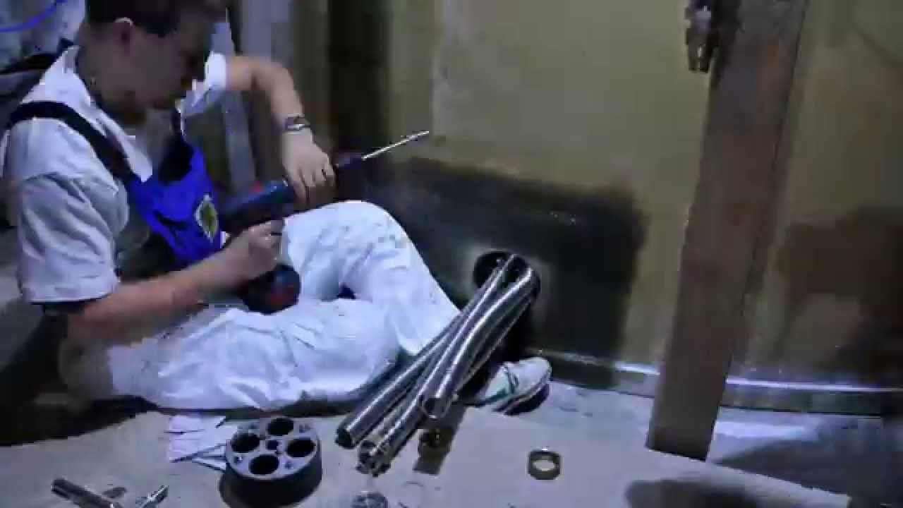 Сезонный теплоаккумуляторный бак Haase 40.000 литров. Сборка. смотреть онлайн