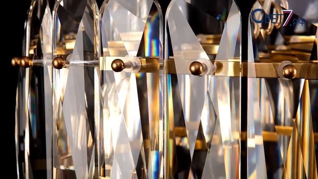 Подвесной светильник с лепестками Maytoni Suite MOD122PL-05BS смотреть онлайн