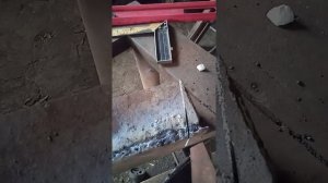 изготовление мини плуга...рама ,углы наклона ,носок и пятка лемеха.