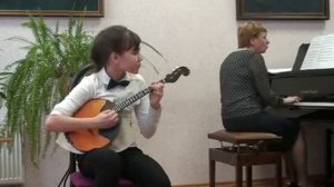 С Федоров  Игра Дельфинов, С Федоров  Под горою калина   исп  Цыгулева Елизавета 3 кл , препод  Н Ф