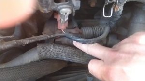 Осторожно, провод на стартер Renault Scenic 2, Megane 2