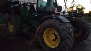 Наша техника, ремонт погрузчика Джон Дир 3415, КФХ
