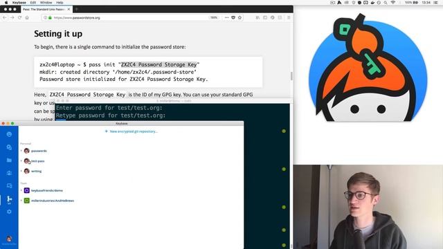 Building a Secure Password Store Using Keybase and Pass | Tooling Tuesday! смотреть онлайн