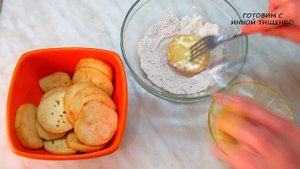 Баклажаны в кляре за 15 минут. Рецепт как приготовить закуску из баклажанов!